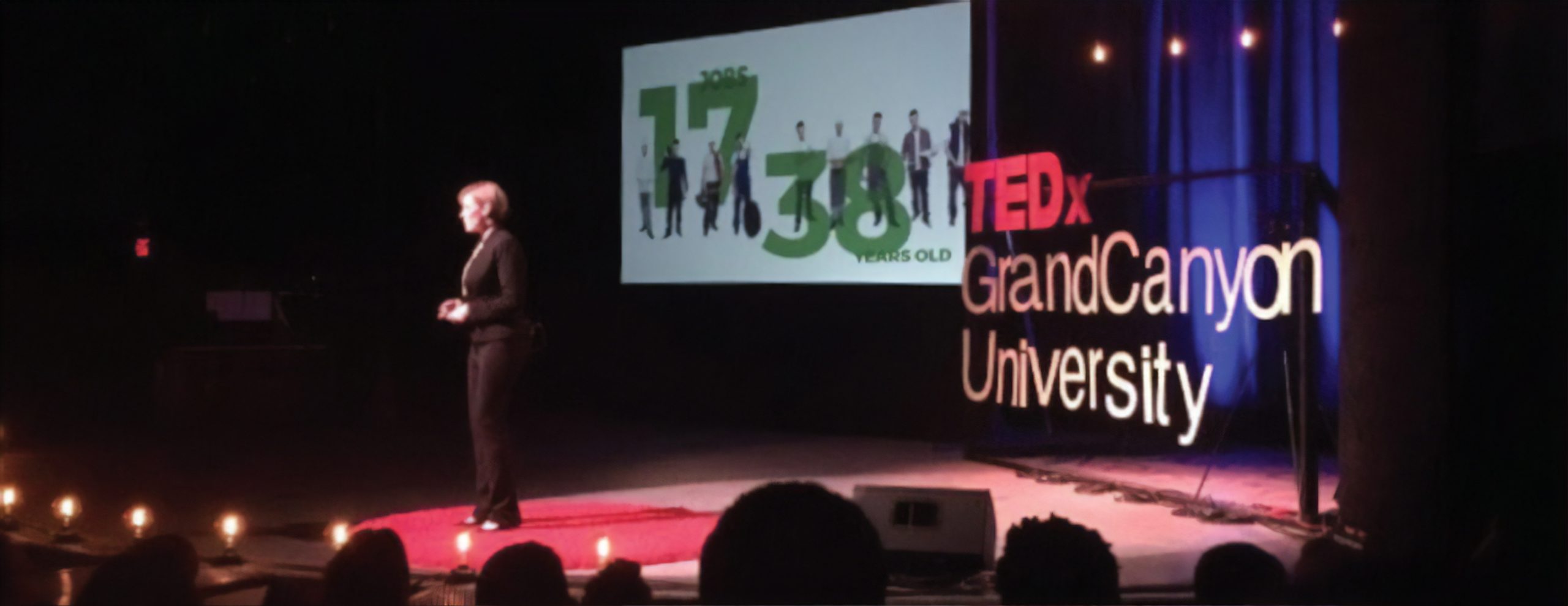 Rachael Mann speaking at TEDx Rachael Mann speaking at TEDx